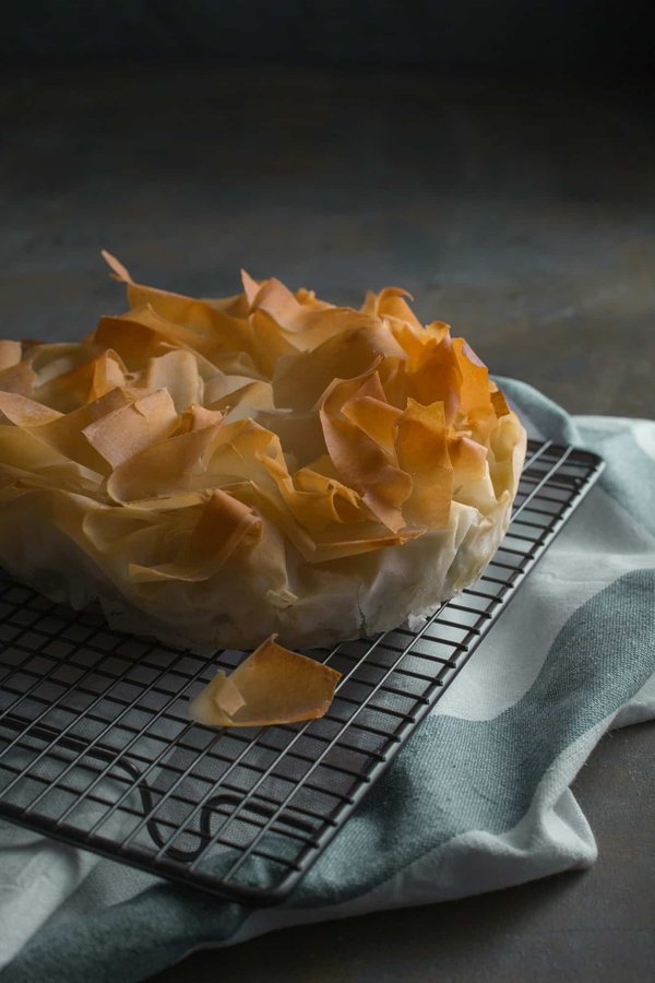 Welche Methode ist die beste, um griechische Spanakopita mit knusprigem Filoteig zu backen?